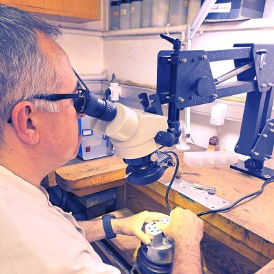 Encastat amb microscopi | Monogràfic